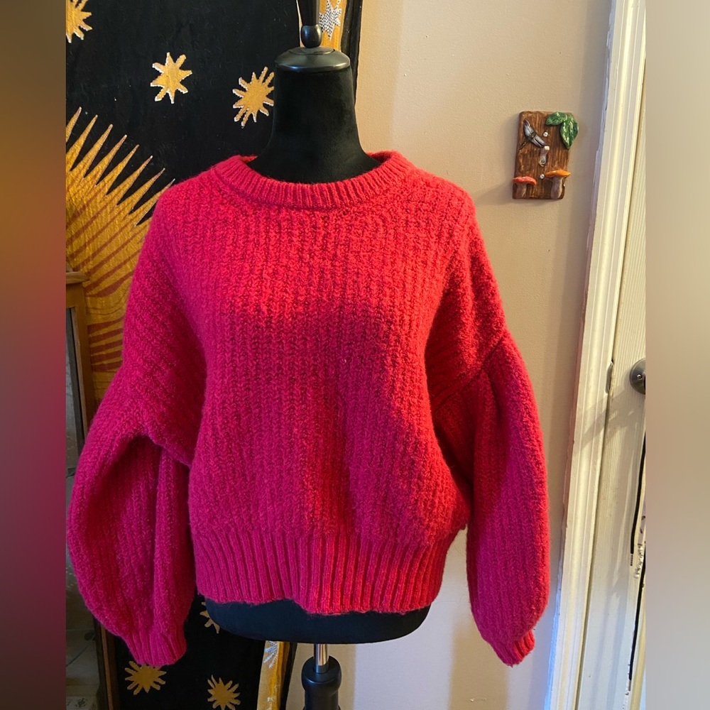 Oversized Pink Sweater